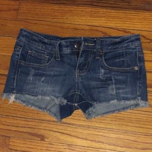 Mossimo Denim Jean Shorts Size 3 Dark Wash